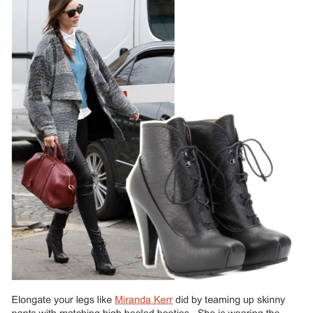 Barely worn proenza schouler high heeled bootie!